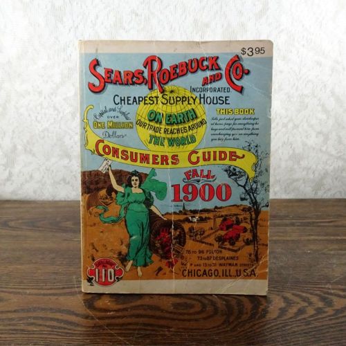 1970 Replica of a Fall 1900 Sears Consumer Guide: Front