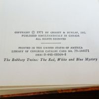 The Bobbsey Twins: The Red, White and Blue Mystery Book: Info Page - Click to enlarge