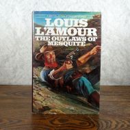 The Outlaws of Mesquite by Louis L'Amour hardcover book with dust jacket: Jacket Front