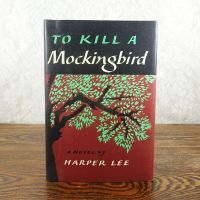 To Kill a Mockingbird by Harper Lee 35th anniversary edition hardcover book with dust jacket: Front - Click to enlarge