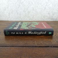 To Kill a Mockingbird by Harper Lee 35th anniversary edition hardcover book with dust jacket: Spine - Click to enlarge