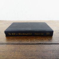 To Kill a Mockingbird by Harper Lee 35th anniversary edition hardcover book with dust jacket: Book Spine - Click to enlarge