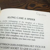 Along Came a Spider by James Patterson Paperback Book: Name - Click to enlarge