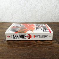 Empty Promises by Ann Rule Paperback Book with Photos: Spine - Click to enlarge