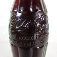 Salt Lake City Utah vintage 6 oz full hobbleskirt Coke bottle with red Coca Cola Classic cap: Contents - Click to enlarge