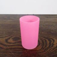 Pink glass lighting tube for our electric oil warmers: Front