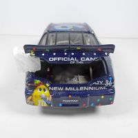 Nascar Ernie Irvan #36 Action Racing M&M Millennium 1999 Pontiac diecast stock car. Box with sleeve: Trunk Open - Click to enlarge