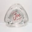 Tell em Joe Camel Sent You Vintage Glass Ashtray: Top